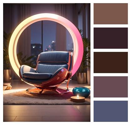 Ai Generated Arm Chair Light Image